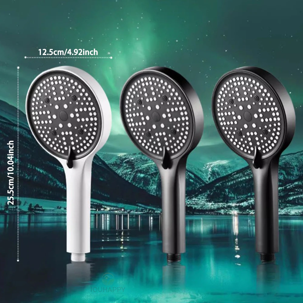 High Pressure Shower Head Adjustable 6 Modes Single Showerhead Water Saving Rain Shower Head with Filter Bathroom Accessories
High Pressure Shower Head Adjustable 6 Modes Single Showerhead Water Saving Rain Shower Head with Filter Bathroom Accessories