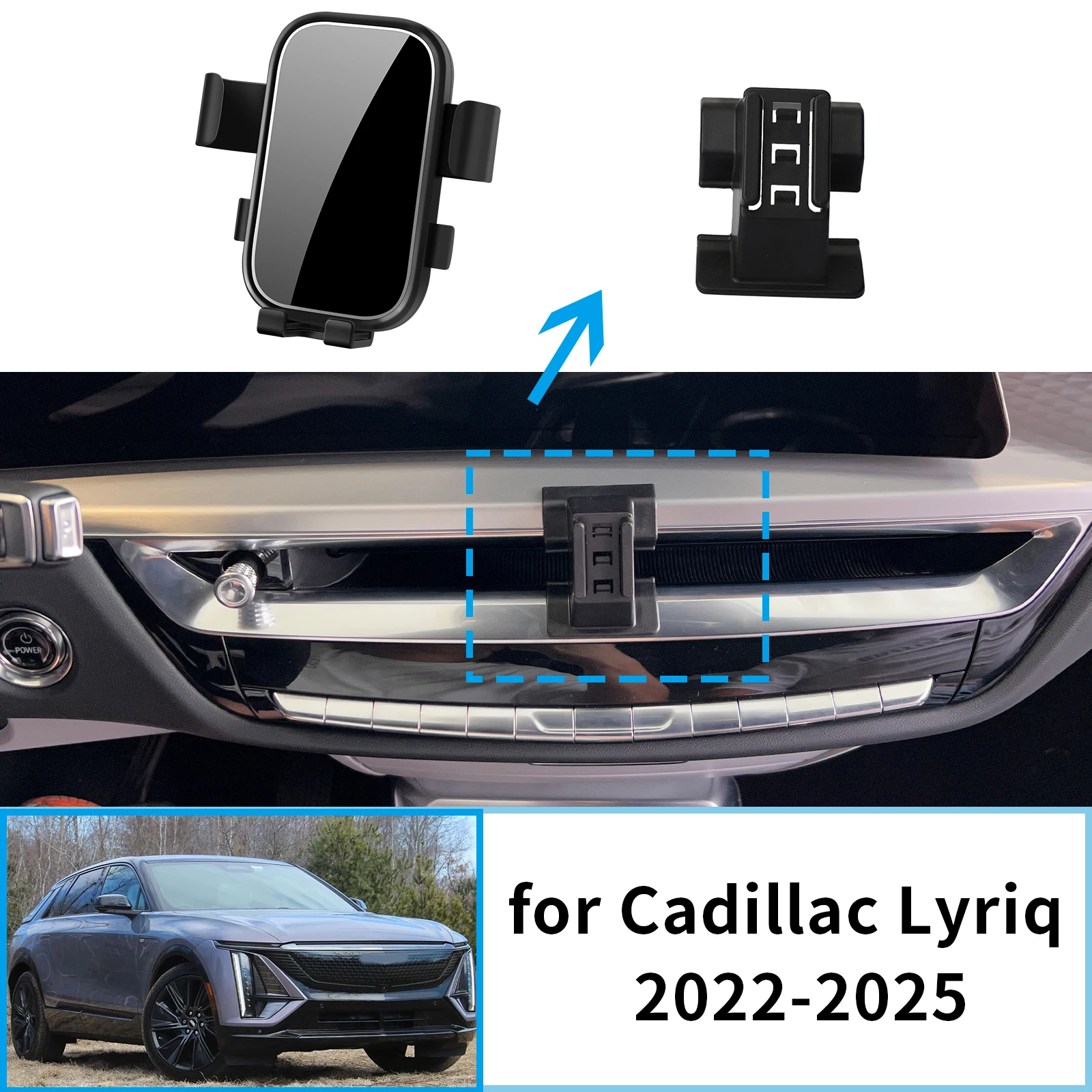 Car Mobile Phone Holder for Cadillac Lyriq L234 2022 2023 2024 2025 Accessories GPS Bracket Navigation Stand Auto
Car Mobile Phone Holder for Cadillac Lyriq L234 2022 2023 2024 2025 Accessories GPS Bracket Navigation Stand Auto