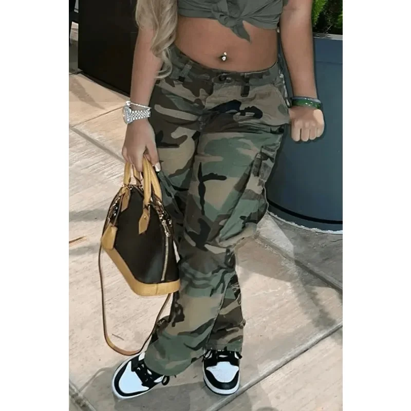2024 Autumn Streetwear Casual Camouflage Pants Fashion High Waist Cargo Pants Pocket Loose Pants Women Pantalon Clothes 28984
2024 Autumn Streetwear Casual Camouflage Pants Fashion High Waist Cargo Pants Pocket Loose Pants Women Pantalon Clothes 28984