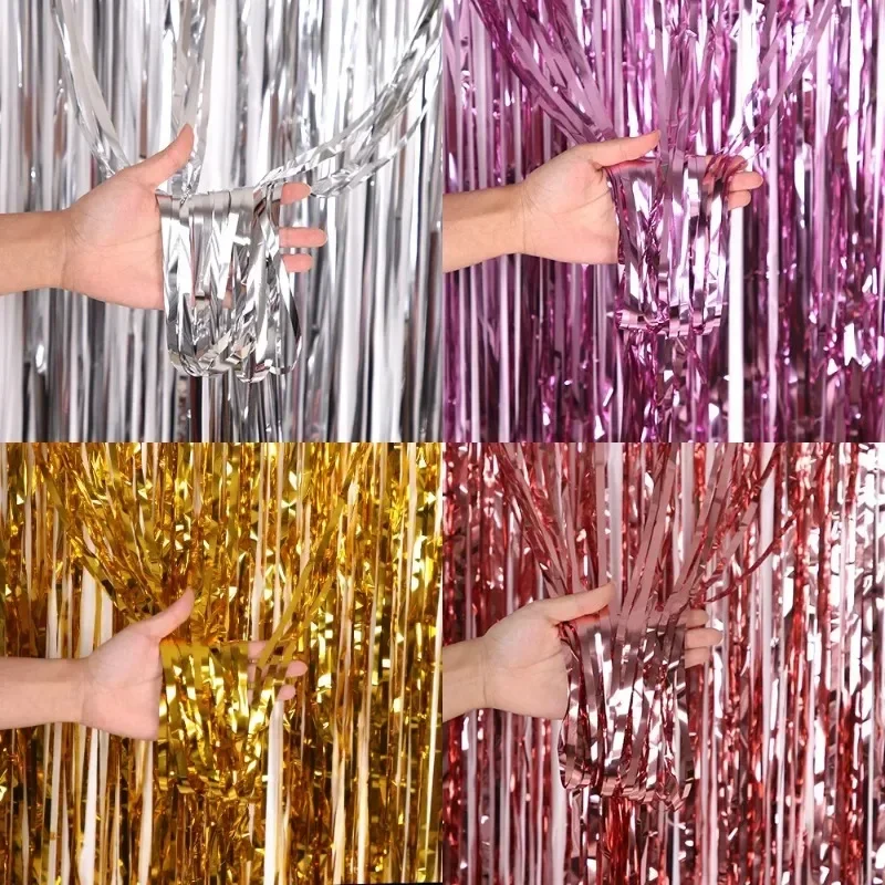 2Pcs 1X2M Rain Tinsel Curtain First Happy Birthday Decoration Adult Kids 1st One Year Party Garland Decor
2Pcs 1X2M Rain Tinsel Curtain First Happy Birthday Decoration Adult Kids 1st One Year Party Garland Decor