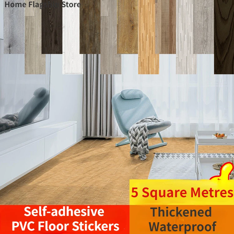 5 Square Metres of Self-adhesive PVC Floor Stickers Thickened Waterproof Wear-resistant Kitchen Bedroom Home Decor Wallpaper
5 Square Metres of Self-adhesive PVC Floor Stickers Thickened Waterproof Wear-resistant Kitchen Bedroom Home Decor Wallpaper