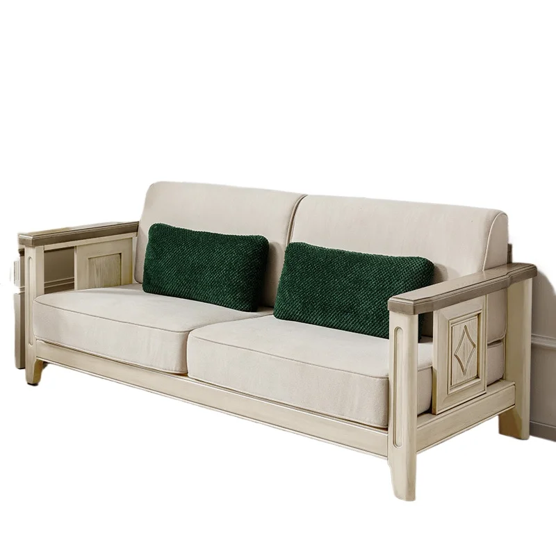 American solid wood sofa fabric combination Xiaomei style small apartment living room retro rural all solid
American solid wood sofa fabric combination Xiaomei style small apartment living room retro rural all solid