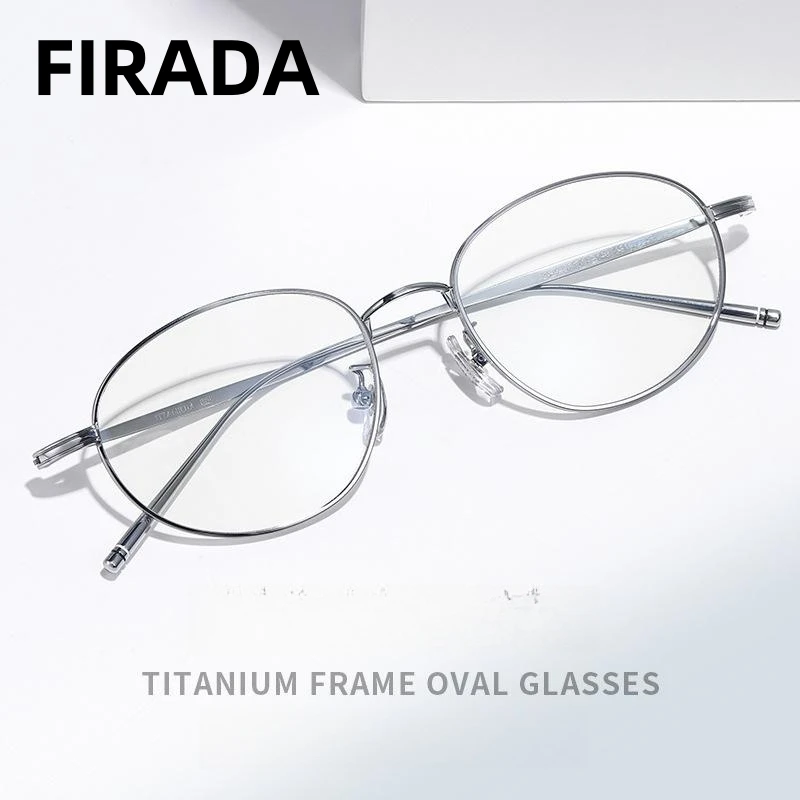 FIRADA новые модные удобные очки, роскошные ретро овальные титановые очки, оптическая оправа для очков по рецепту для мужчин и женщин 2A39-C
FIRADA новые модные удобные очки, роскошные ретро овальные титановые очки, оптическая оправа для очков по рецепту для мужчин и женщин 2A39-C