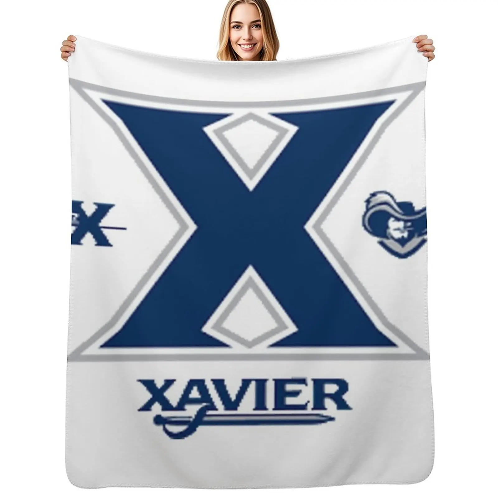 Xavier University Throw Blanket valentine gift ideas Plaid on the sofa Custom Thin Blankets
Xavier University Throw Blanket valentine gift ideas Plaid on the sofa Custom Thin Blankets