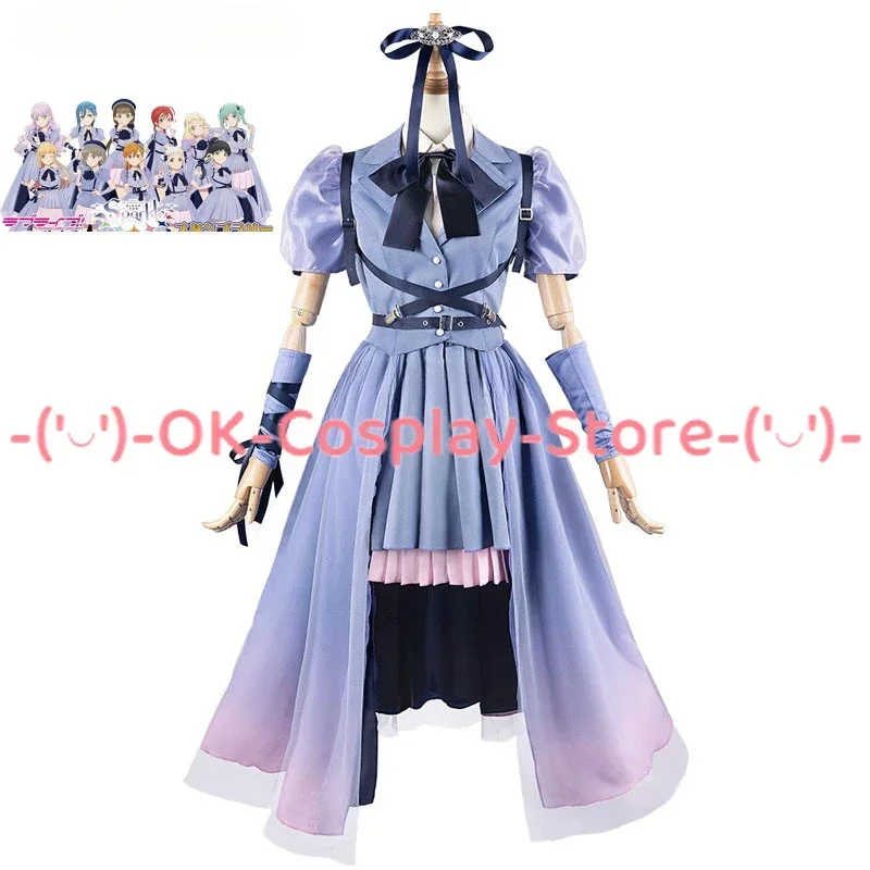 Косплей-костюм Lovelive с суперзвездой, лиеллой, сакуракози, кинако, оницука, нацуми, Хайна сумиром, косплей-платье, прыгающий в новый мир
Косплей-костюм Lovelive с суперзвездой, лиеллой, сакуракози, кинако, оницука, нацуми, Хайна сумиром, косплей-платье, прыгающий в новый мир