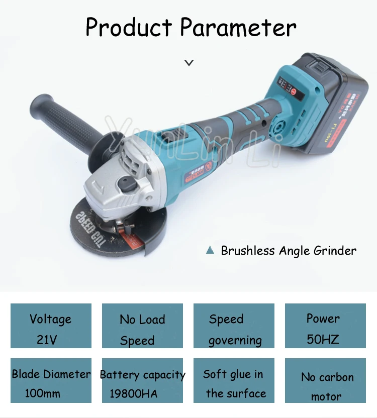 2026 Угловая шлифовальная машина Электроинструменты Промышленный станок для резки дерева и металла Ручной шлифовальный станок Полировщик 2 батареи 128TV1
2026 Угловая шлифовальная машина Электроинструменты Промышленный станок для резки дерева и металла Ручной шлифовальный станок Полировщик 2 батареи 128TV1
