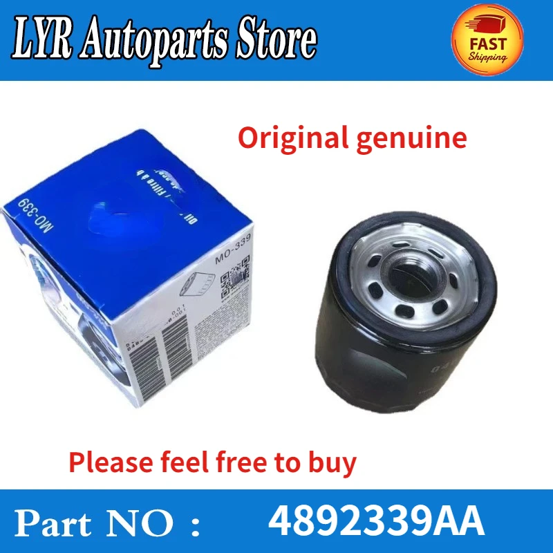 Оригинальный масляный фильтр для Jeep Chrysler Dodge Ram 04892339AB 4892339AA автомобильные аксессуары
Оригинальный масляный фильтр для Jeep Chrysler Dodge Ram 04892339AB 4892339AA автомобильные аксессуары