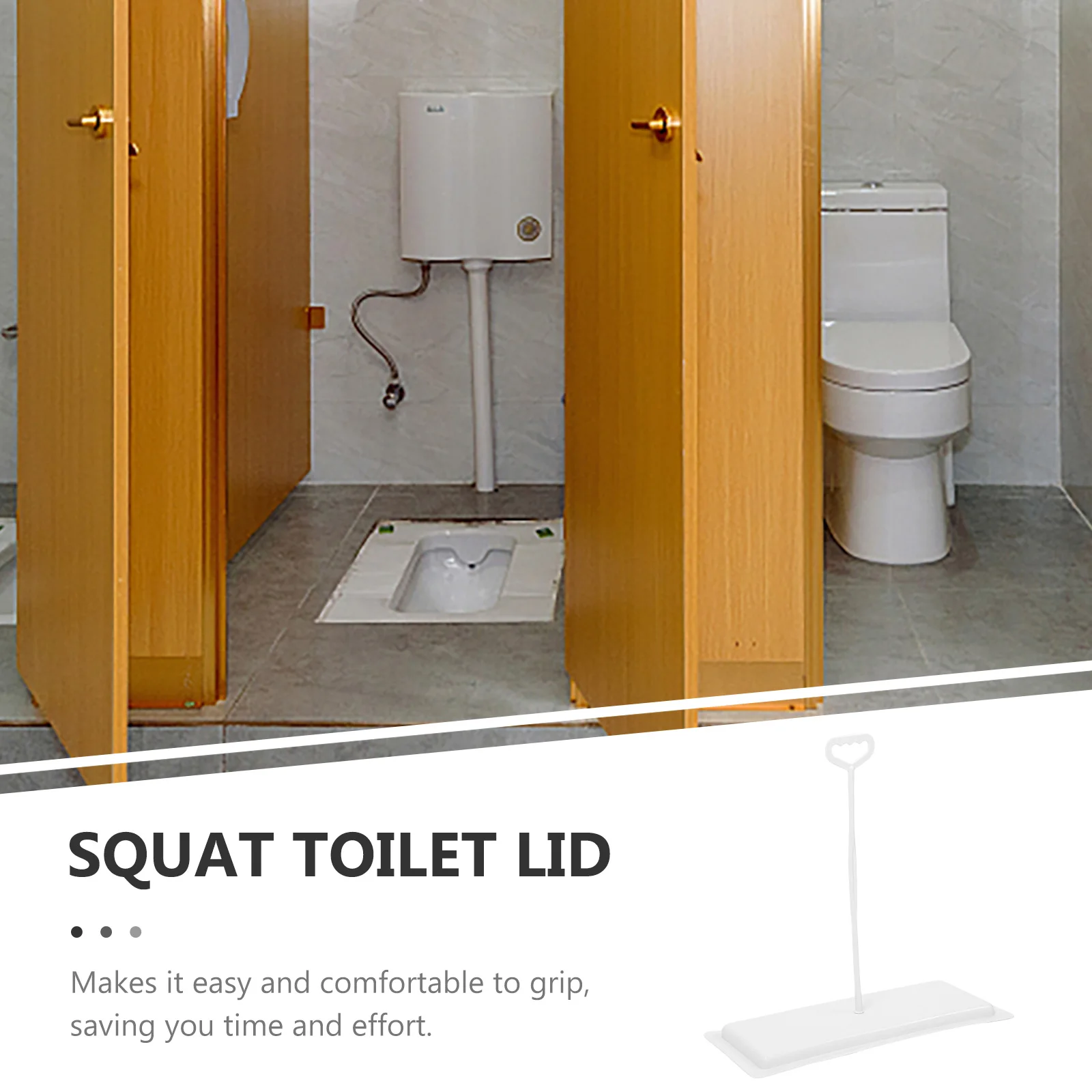Sturdy Plastic Squat Toilet Lid Deodorizer Cover Board With Handle For Bathroom Anti Odor Toilet Pan Lid Cover Seat Accessory
Sturdy Plastic Squat Toilet Lid Deodorizer Cover Board With Handle For Bathroom Anti Odor Toilet Pan Lid Cover Seat Accessory