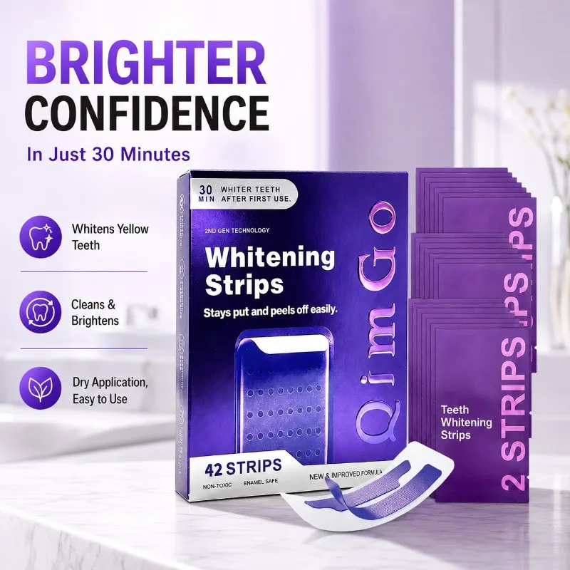 Purple Teeth Strips Yellow Stain Remover Whitening Patch Brightening Oral Cleaner Dental Bright Care Effective Stain Eliminator
Purple Teeth Strips Yellow Stain Remover Whitening Patch Brightening Oral Cleaner Dental Bright Care Effective Stain Eliminator