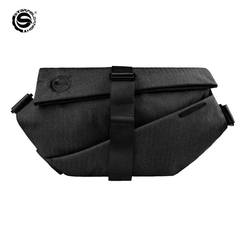 SFK Black Multi functional Motorcycle Riding Crossbody Bag Oxford Cloth Waterproof Bag Large Capacity Magnetic Buckle Design
SFK Black Multi functional Motorcycle Riding Crossbody Bag Oxford Cloth Waterproof Bag Large Capacity Magnetic Buckle Design
