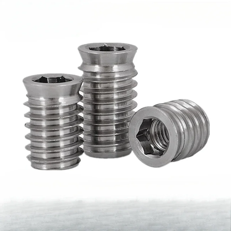 5Pcs Stainless Steel Wood Insert Nuts Embedded Furniture Nut Insert Thread Hex Socket Self Tapping Nut
5Pcs Stainless Steel Wood Insert Nuts Embedded Furniture Nut Insert Thread Hex Socket Self Tapping Nut