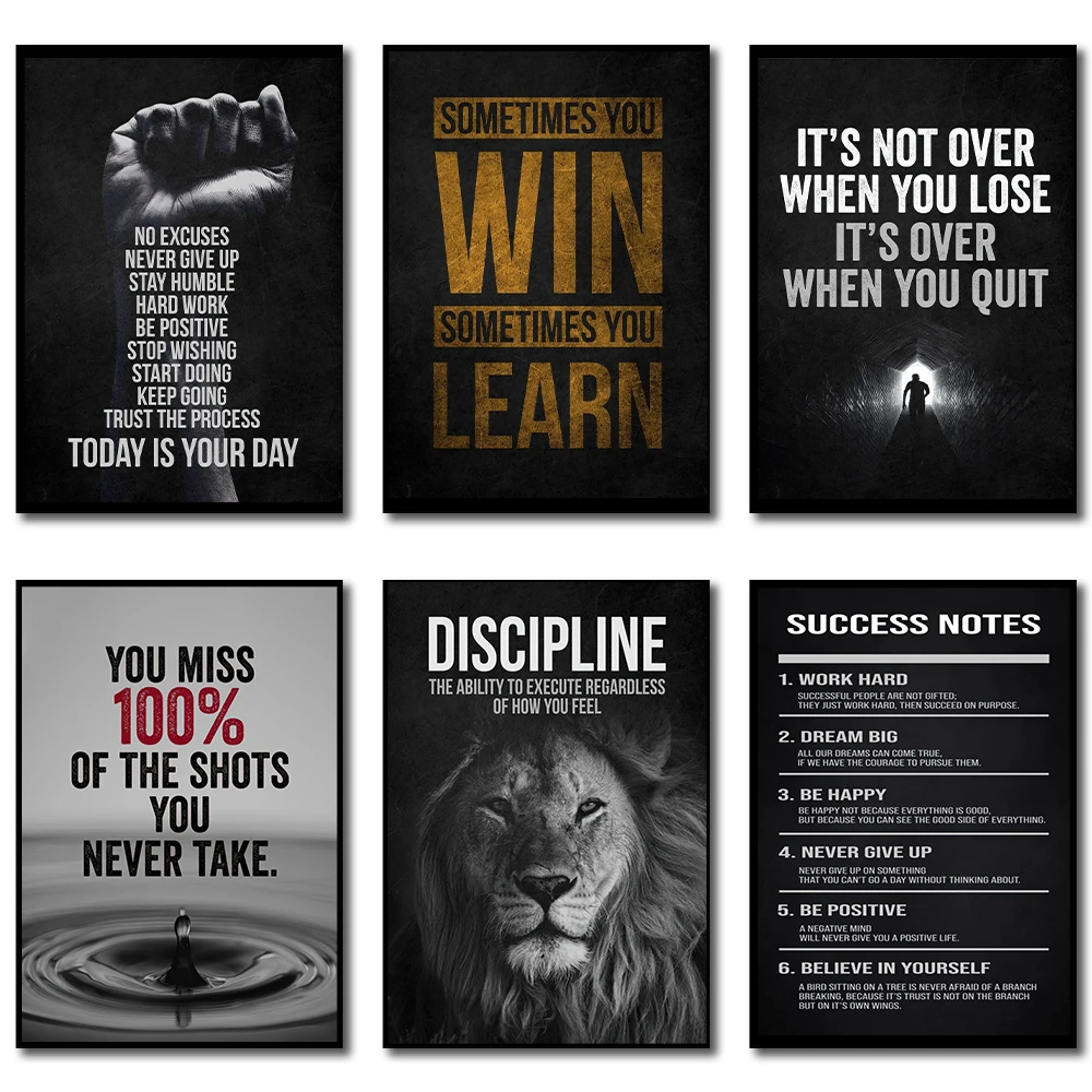 Motivational Quotes Success Canvas Poster Lion Mindset Is Everything Poster Wall Art Print Painting Office Living Room Decor
Motivational Quotes Success Canvas Poster Lion Mindset Is Everything Poster Wall Art Print Painting Office Living Room Decor