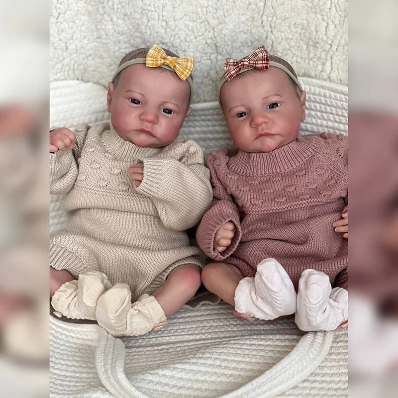 19-дюймовая кукла реборн Twins Levi Awake уже окрашенная готовая кукла реборн для новорожденных, 3D кожа с видимыми венами для подарка ребенку
19-дюймовая кукла реборн Twins Levi Awake уже окрашенная готовая кукла реборн для новорожденных, 3D кожа с видимыми венами для подарка ребенку