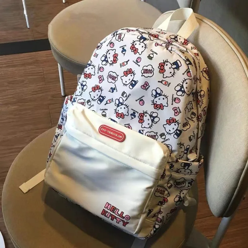 Sanrio Summer Bag New Hello Kitty Backpack Cute Junior High School Backpack Large Capacity Backpack
Sanrio Summer Bag New Hello Kitty Backpack Cute Junior High School Backpack Large Capacity Backpack