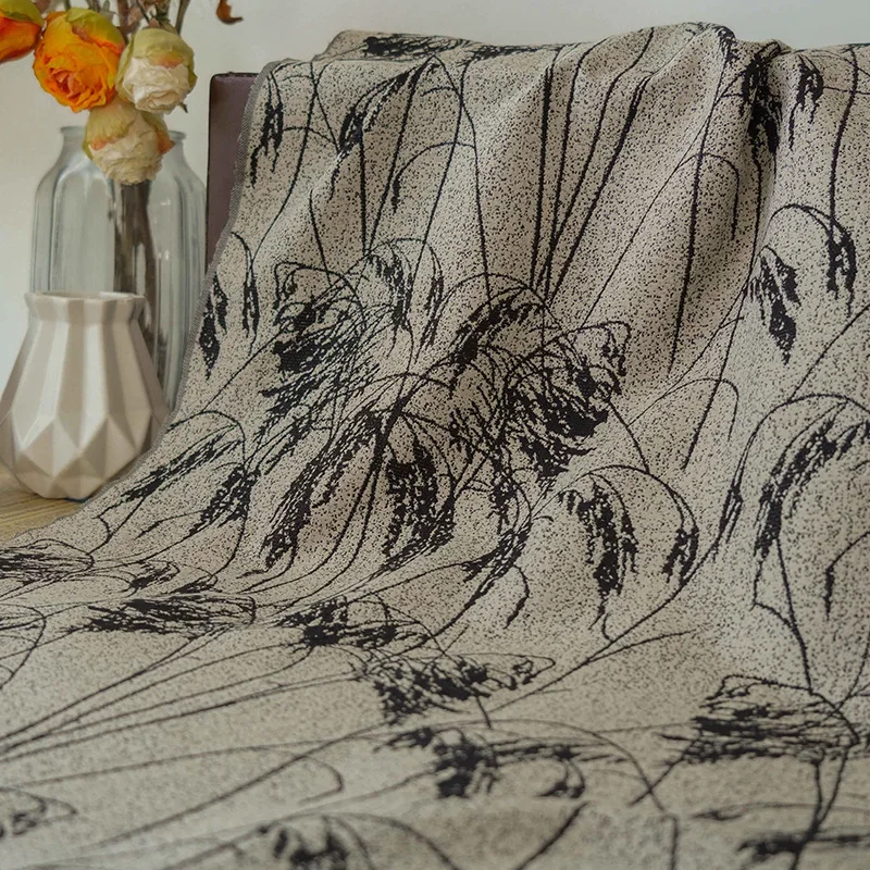 Chinese Ink Style Yarn Dyed Jacquard Fabric Autumn Winter Dress Skirt Luggage Decorative Sewing Fabric By Half Meter
Chinese Ink Style Yarn Dyed Jacquard Fabric Autumn Winter Dress Skirt Luggage Decorative Sewing Fabric By Half Meter
