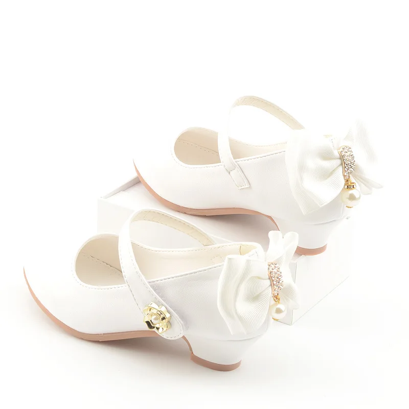 Children Girls Leather Shoes White Princess High Heel Shoes For Kids Girls Performance Dress Student Show Dance Sandals 5
Children Girls Leather Shoes White Princess High Heel Shoes For Kids Girls Performance Dress Student Show Dance Sandals 5