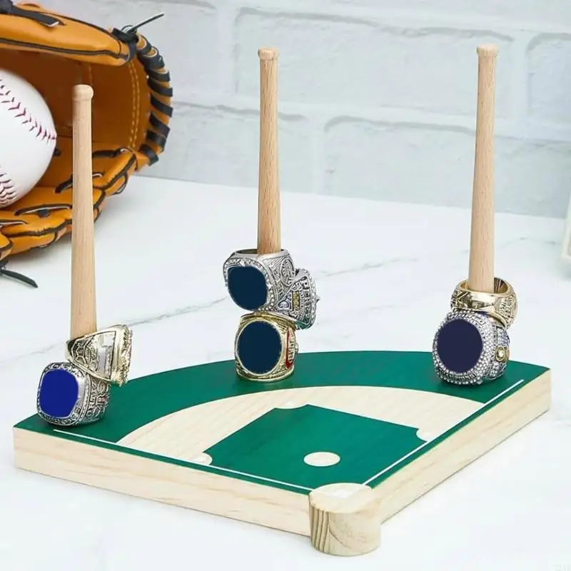 T21F Elegant Baseball Rings Holder Sturdy Rings Storage Stand Holder For Baseball Fan And Jewelry Collectors
T21F Elegant Baseball Rings Holder Sturdy Rings Storage Stand Holder For Baseball Fan And Jewelry Collectors