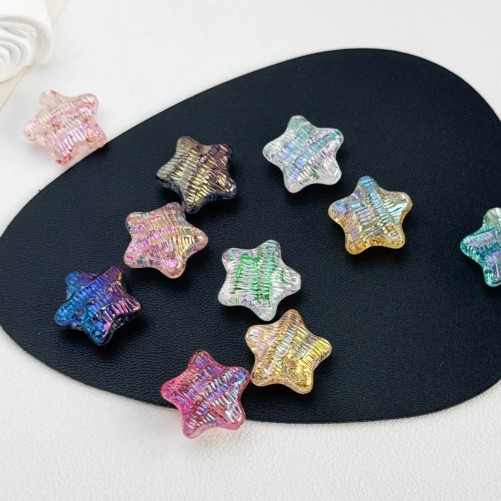 Cordial Design 330Pcs 18*19MM Aurora Effect/DIY Fancy Beads/Hand Made/Jewelry Findings & Components/Star Shape/Resin #18777
Cordial Design 330Pcs 18*19MM Aurora Effect/DIY Fancy Beads/Hand Made/Jewelry Findings & Components/Star Shape/Resin #18777