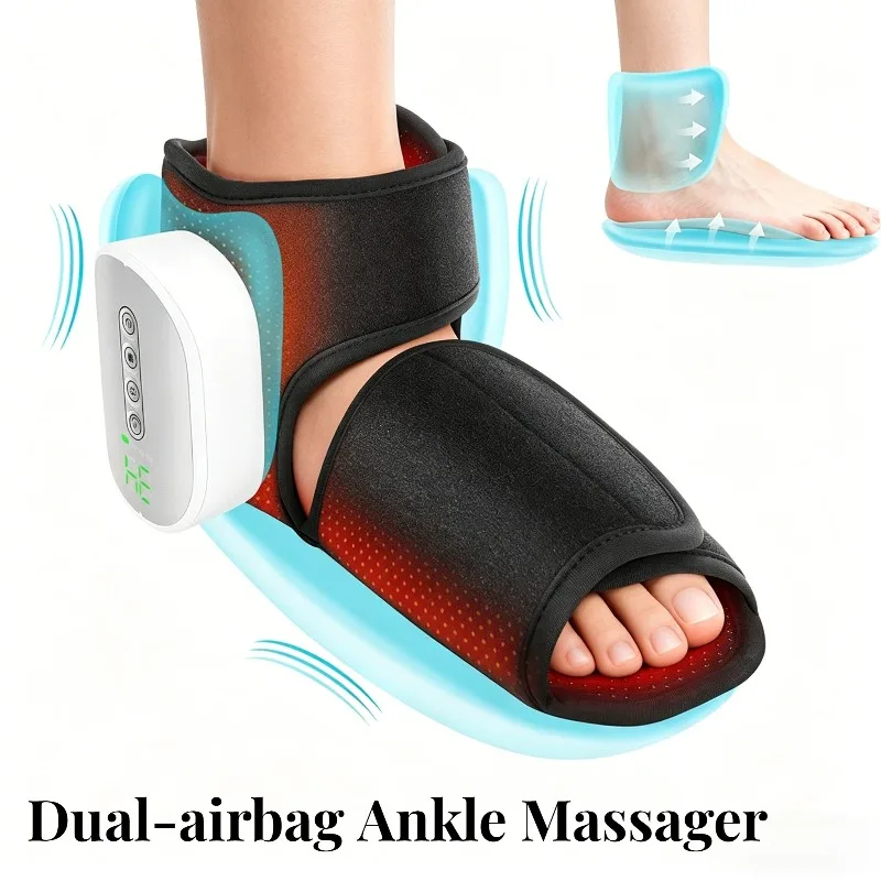 Dual Airbags Ankle Massager Professional Heated Wireless Bionic Personal Foot Massage Instrument Relaxation Treatment Equipment
Dual Airbags Ankle Massager Professional Heated Wireless Bionic Personal Foot Massage Instrument Relaxation Treatment Equipment