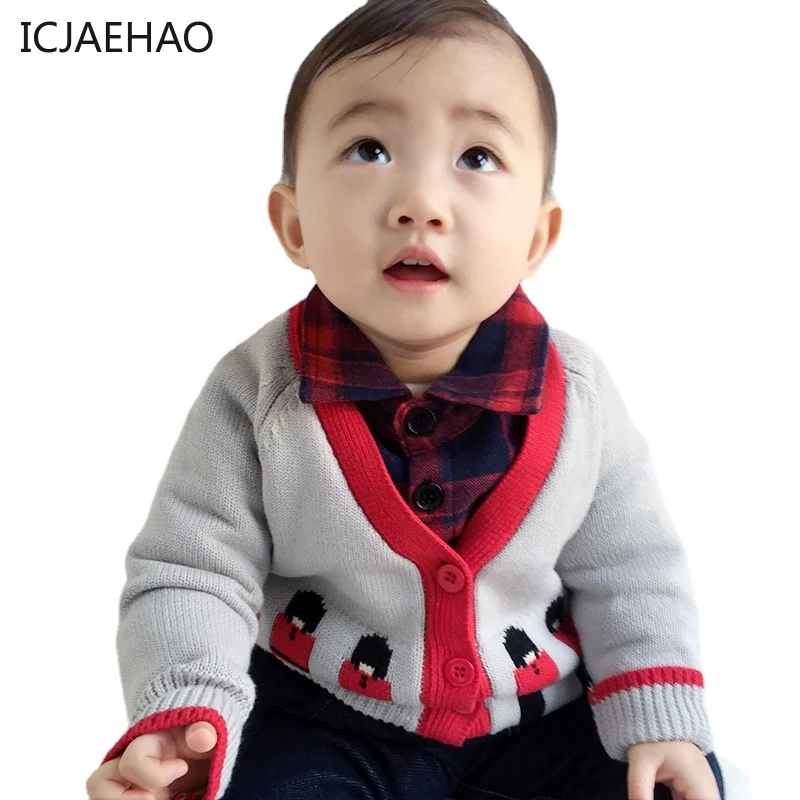 Cardigan Knitted Top for Baby Boy Christmas Sweater Boutique Soldier Embroidery Knit Clothes for Children Winter Outfit Matching
Cardigan Knitted Top for Baby Boy Christmas Sweater Boutique Soldier Embroidery Knit Clothes for Children Winter Outfit Matching