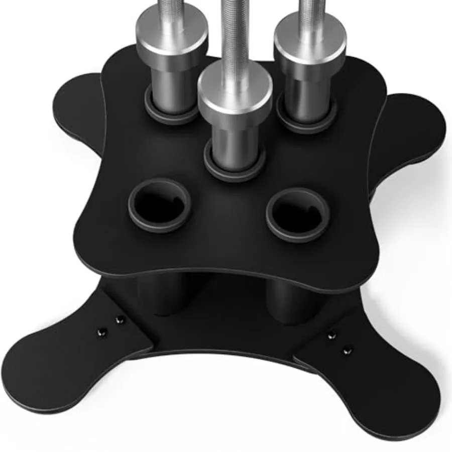 Vertical Barbell Storage Rack - 5-Bar Barbell Holder Floor Stand 2-Inch Olympic/Curl Bar Compatible with Protective Sleeve Inse
Vertical Barbell Storage Rack - 5-Bar Barbell Holder Floor Stand 2-Inch Olympic/Curl Bar Compatible with Protective Sleeve Inse