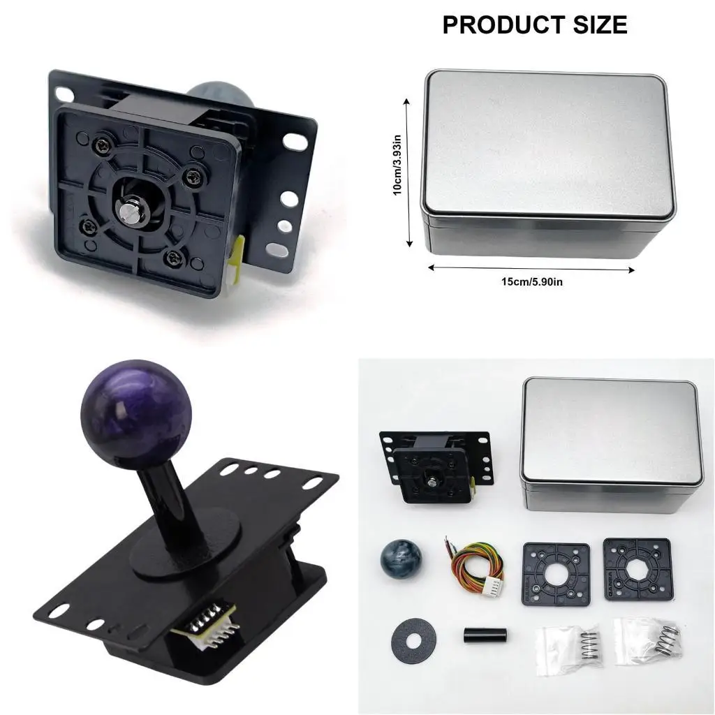 E56B Smooth Gaming Experience with Quick Responses Mechanical Axises Joystick JCV8/JOV8S Suitable for Action & Fighting Game
E56B Smooth Gaming Experience with Quick Responses Mechanical Axises Joystick JCV8/JOV8S Suitable for Action & Fighting Game