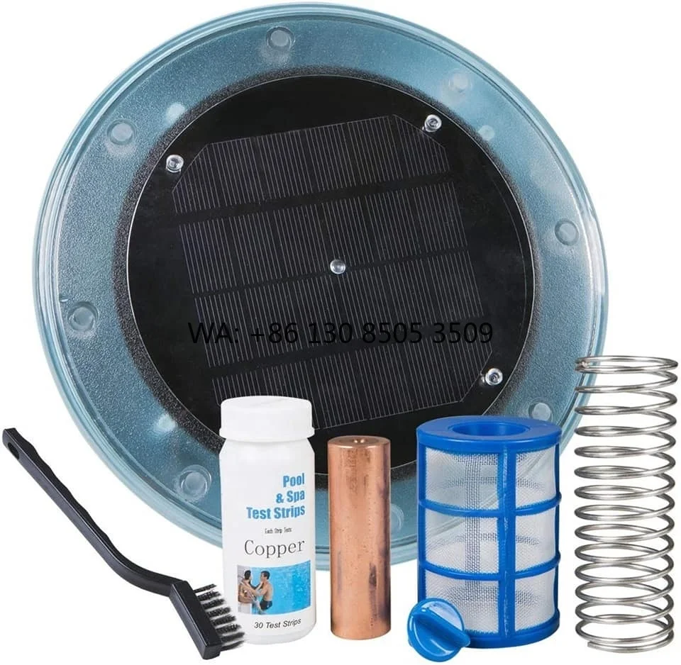 High Quality Industrial Pool Chlorine Cleaner Solar Swimming Pool Ionizer
High Quality Industrial Pool Chlorine Cleaner Solar Swimming Pool Ionizer