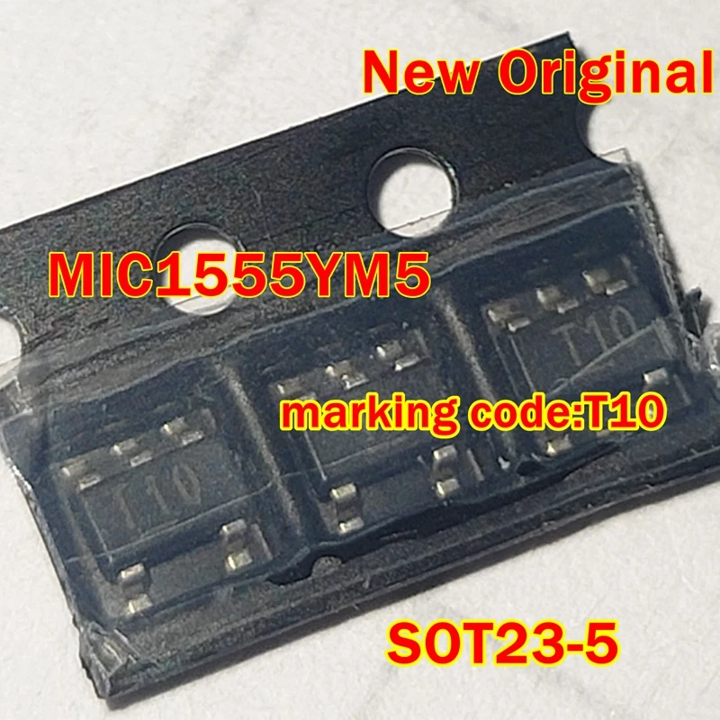 1pcs to 100pcs MIC1555YM5TR MIC1555YM5 New Original SOT23-5 marking code:T10 IttyBitty RC Timer / Oscillator
1pcs to 100pcs MIC1555YM5TR MIC1555YM5 New Original SOT23-5 marking code:T10 IttyBitty RC Timer / Oscillator
