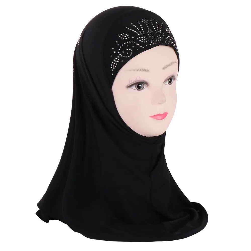 High Quality Fit 2-6 Years Old Small Girl Hijab with Crystal Flower Pattern Durable Muslim Headscarf Islamic Scarf
High Quality Fit 2-6 Years Old Small Girl Hijab with Crystal Flower Pattern Durable Muslim Headscarf Islamic Scarf