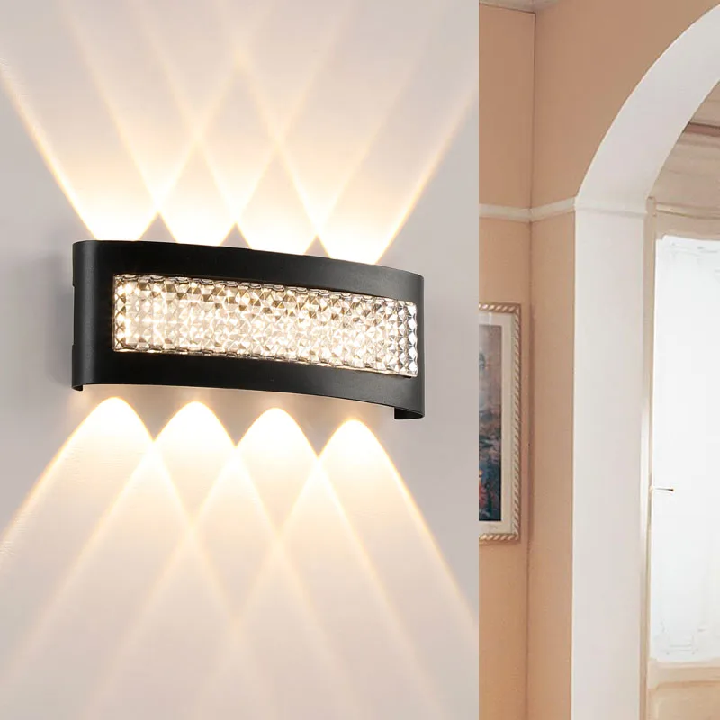 Modern LED Wall Lamp 4/6/8W Up and Down Interior Wall Light Garden Decoration Living Room Porch Bedroom Indoor Outdoor Lighting
Modern LED Wall Lamp 4/6/8W Up and Down Interior Wall Light Garden Decoration Living Room Porch Bedroom Indoor Outdoor Lighting
