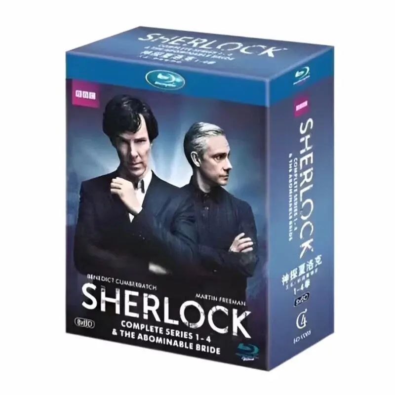 Sherlock Blu-ray Box Set Seasons 1–4
Sherlock Blu-ray Box Set Seasons 1–4