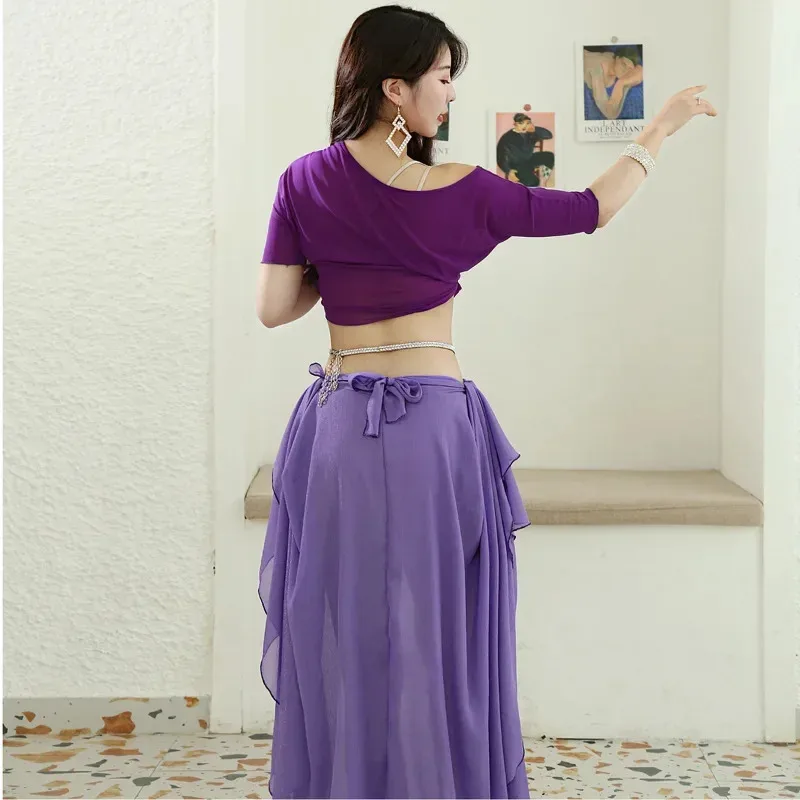 Belly Dance Female Adult Practice Clothes Elegant Top And Long Skirt Performance Set Oriental Dance Bellydance Hip Scarf XZZSD5H
Belly Dance Female Adult Practice Clothes Elegant Top And Long Skirt Performance Set Oriental Dance Bellydance Hip Scarf XZZSD5H
