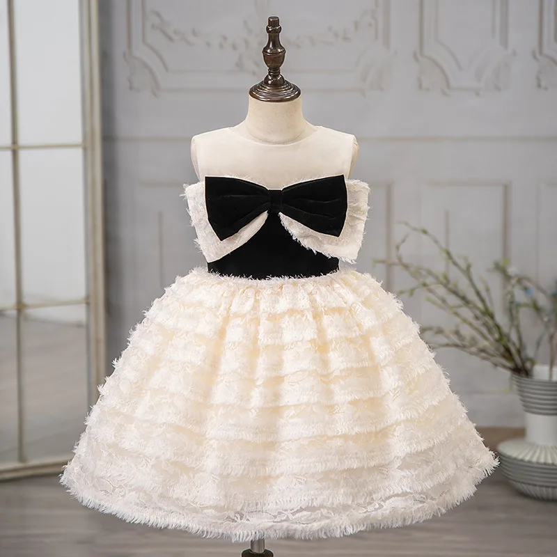 Girls Children's Dresses Spring Baby Girl Birthday Piano Performance Dresses Small Host Flower Girl Wedding High-end Foreign
Girls Children's Dresses Spring Baby Girl Birthday Piano Performance Dresses Small Host Flower Girl Wedding High-end Foreign