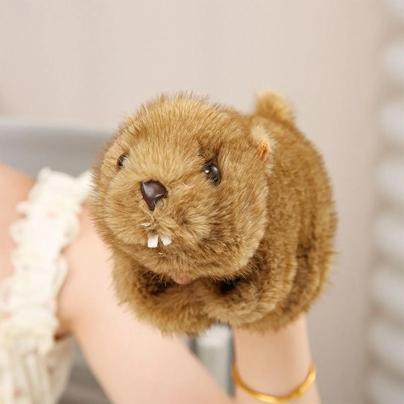 Lovely Groundhog Animal Slap SnapWrap Wristband Bracelet Plush Stuffed KawaiiSoft Plush Doll Hand Ring Wristband Kid Funny Toy
Lovely Groundhog Animal Slap SnapWrap Wristband Bracelet Plush Stuffed KawaiiSoft Plush Doll Hand Ring Wristband Kid Funny Toy