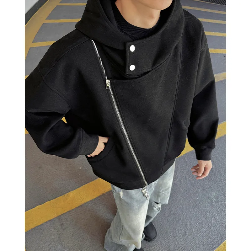 Men's Hoodie Sweatirt Asymmetrical Deconstructed Design Slanted Zipper Partition High Street Open Cardigan Hat irt
Men's Hoodie Sweatirt Asymmetrical Deconstructed Design Slanted Zipper Partition High Street Open Cardigan Hat irt