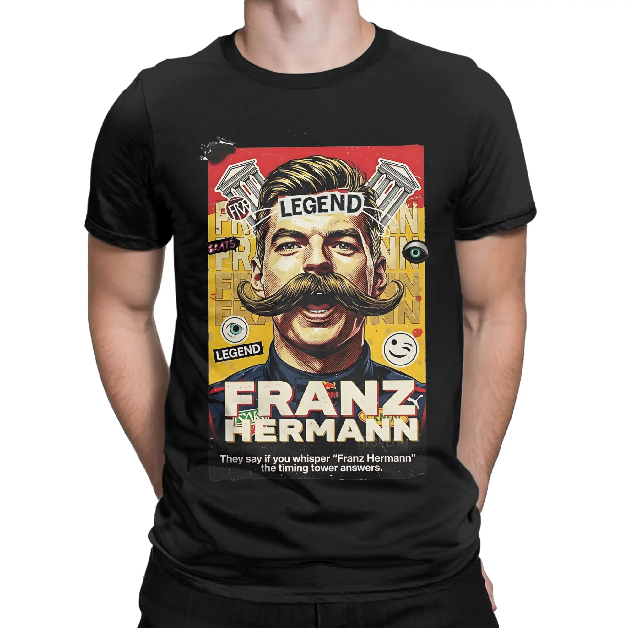 Hip Hop Franz Hermann Pop Art Tshirt Men's Round Neck Short Sleeve Clothing Cotton Summer Clothes
Hip Hop Franz Hermann Pop Art Tshirt Men's Round Neck Short Sleeve Clothing Cotton Summer Clothes