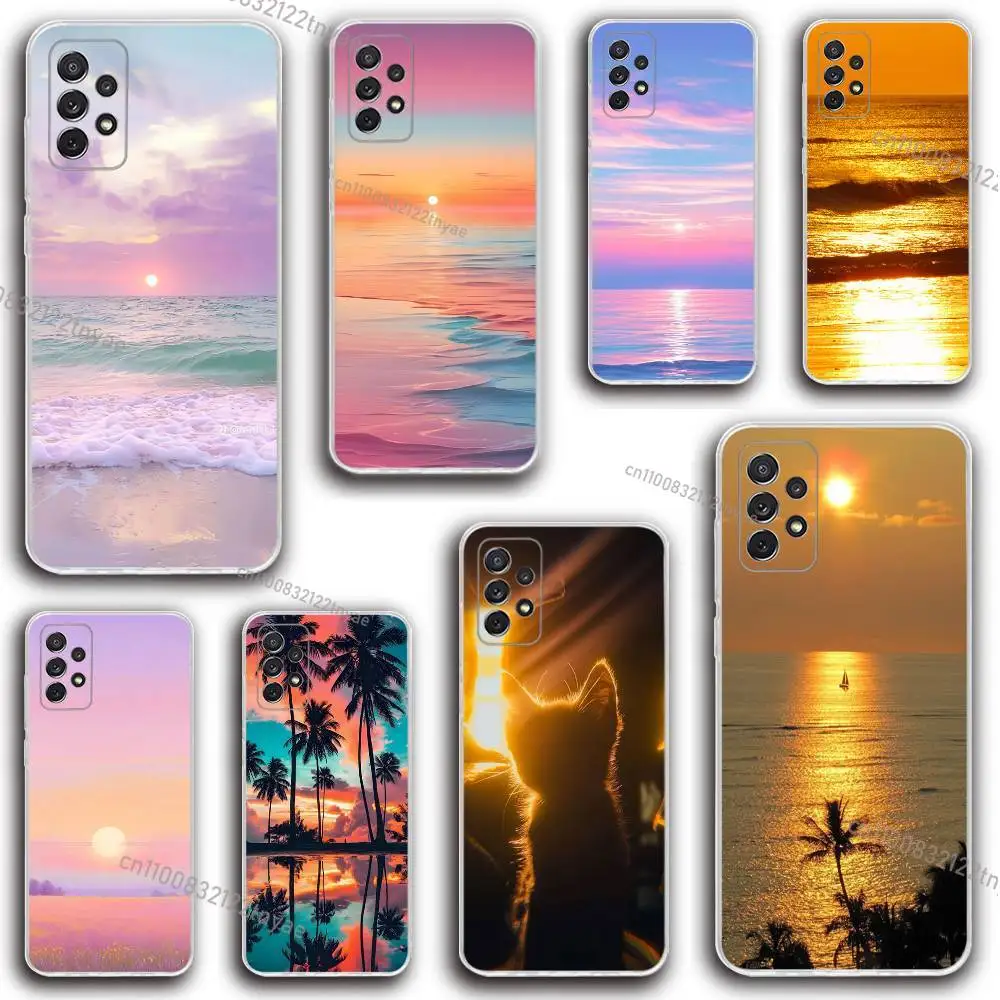 Sunset Silicone Phone Case Silicone For Samsung S30,23,21,22,20 FE lite,S10,9,PIus Note20ultra Soft Transparent
Sunset Silicone Phone Case Silicone For Samsung S30,23,21,22,20 FE lite,S10,9,PIus Note20ultra Soft Transparent
