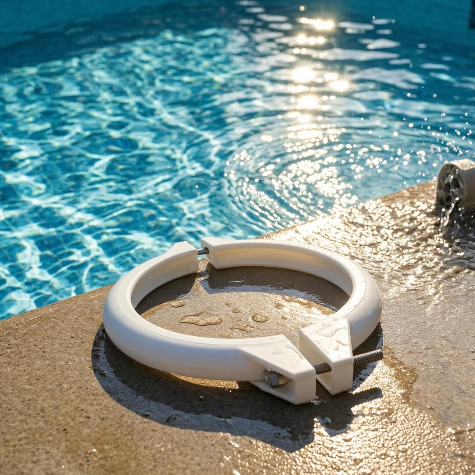 Sand Filter Clamp Collar Threaded Pool Filter Head Clamp Molded Rigid
Sand Filter Clamp Collar Threaded Pool Filter Head Clamp Molded Rigid