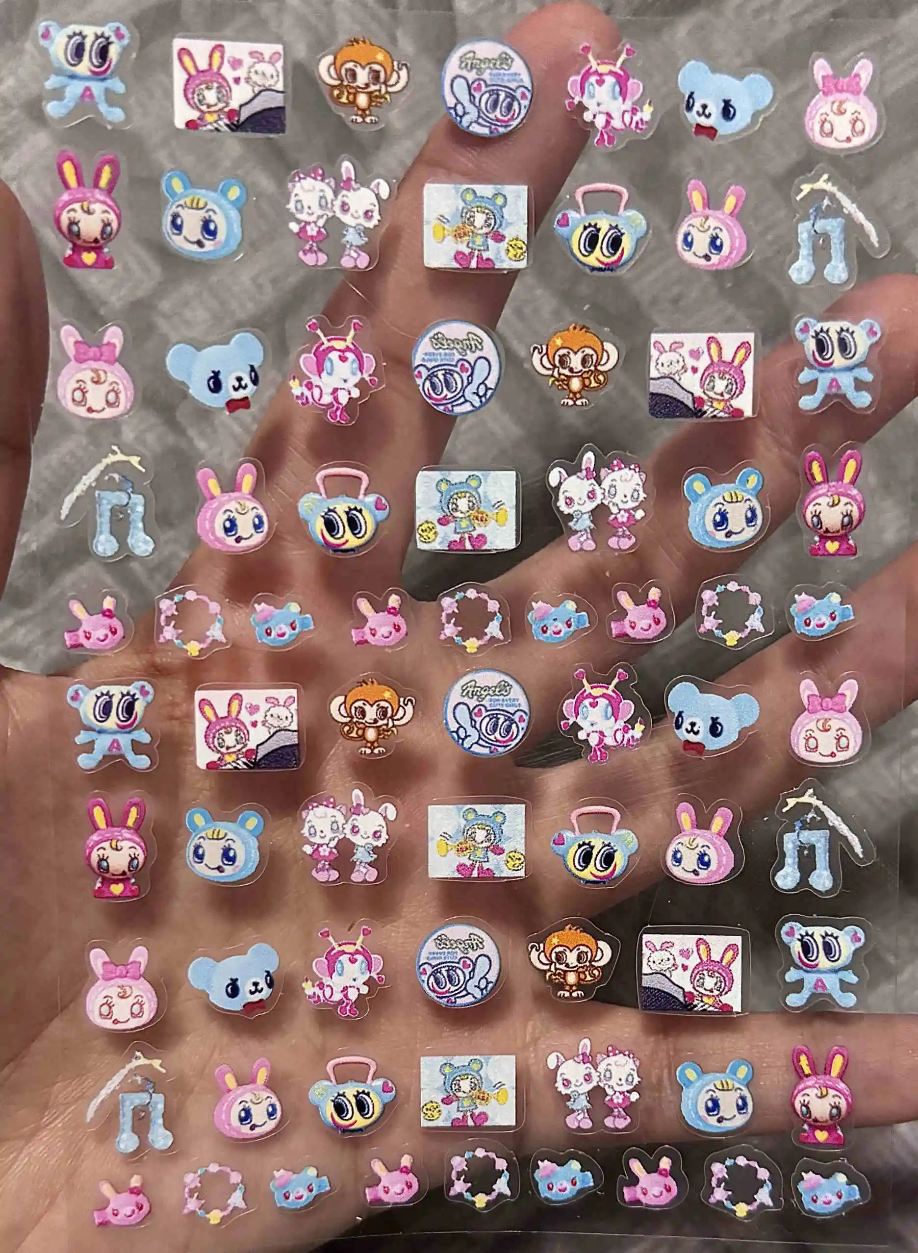Angelblue Y2k Sanrio Tamagotchi Cartoon Nail Stickers Mobile Stickers Account Stickers Decoration Girls Gift
Angelblue Y2k Sanrio Tamagotchi Cartoon Nail Stickers Mobile Stickers Account Stickers Decoration Girls Gift