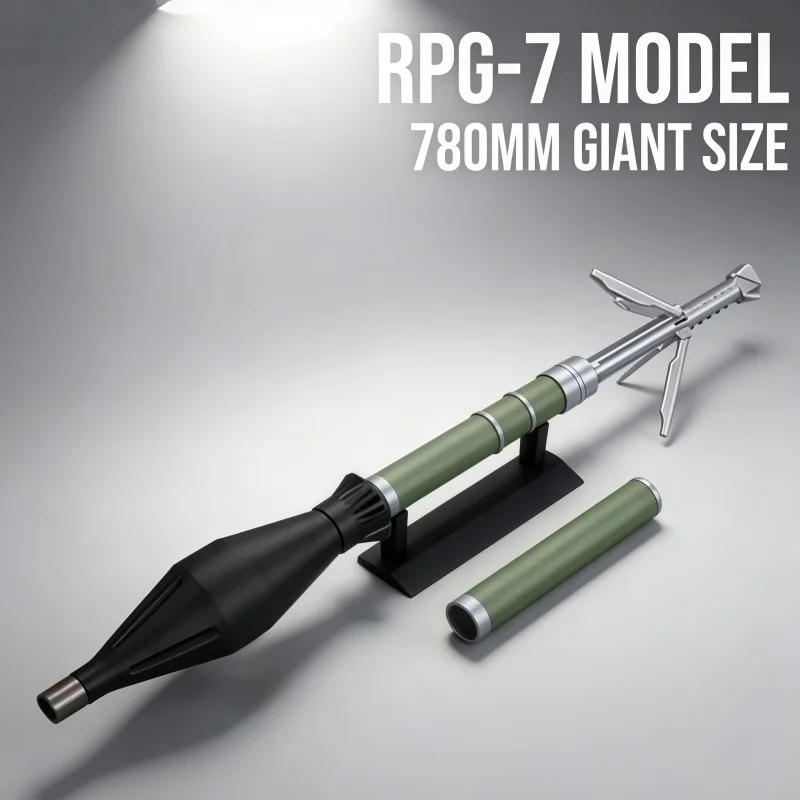 Масштабная 3D-модель RPG-7 (780 мм) 1:1, нефункциональная, для сборки, настольное украшение, лучший подарок для военных энтузиастов и коллекционеров
Масштабная 3D-модель RPG-7 (780 мм) 1:1, нефункциональная, для сборки, настольное украшение, лучший подарок для военных энтузиастов и коллекционеров