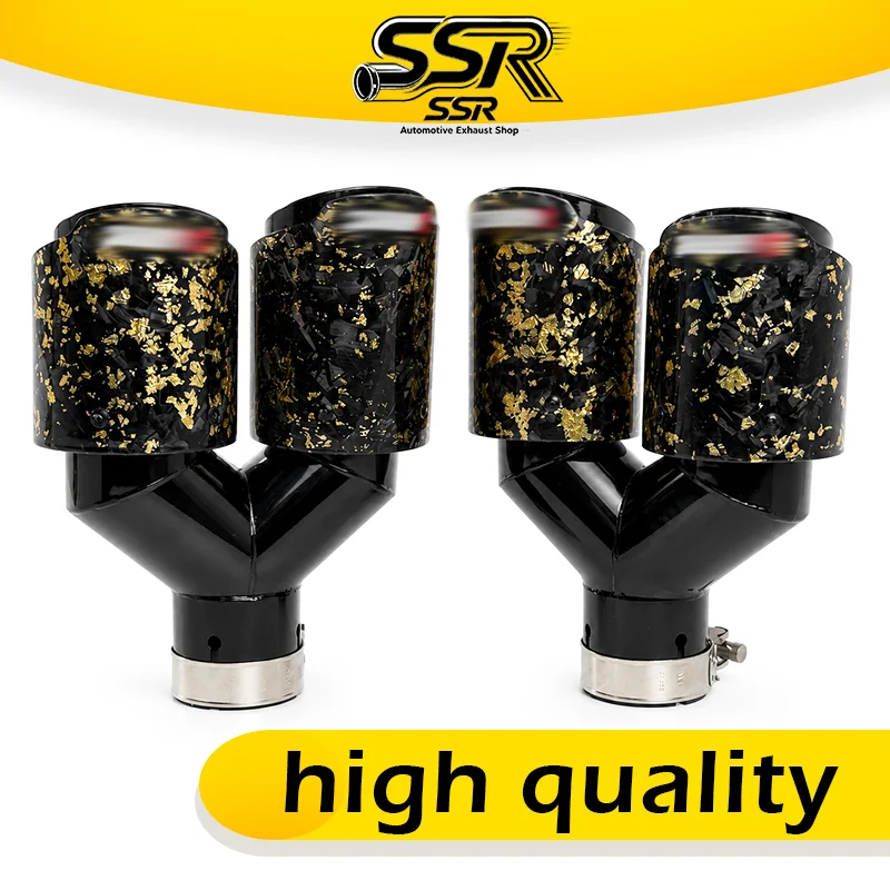 1 piece can be customized AK logo carbon fiber Y-shaped bronzing car exhaust pipe tail throat car tip tail mouth new car decorat
1 piece can be customized AK logo carbon fiber Y-shaped bronzing car exhaust pipe tail throat car tip tail mouth new car decorat