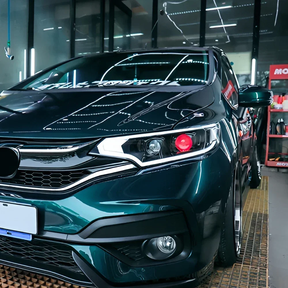 Модифицированный автомобильный передний фонарь в сборе для Honda Fit GK5 2014-2020, светодиодная автоматическая фара, обновленный аксессуар для объектива проектора в стиле демона
Модифицированный автомобильный передний фонарь в сборе для Honda Fit GK5 2014-2020, светодиодная автоматическая фара, обновленный аксессуар для объектива проектора в стиле демона