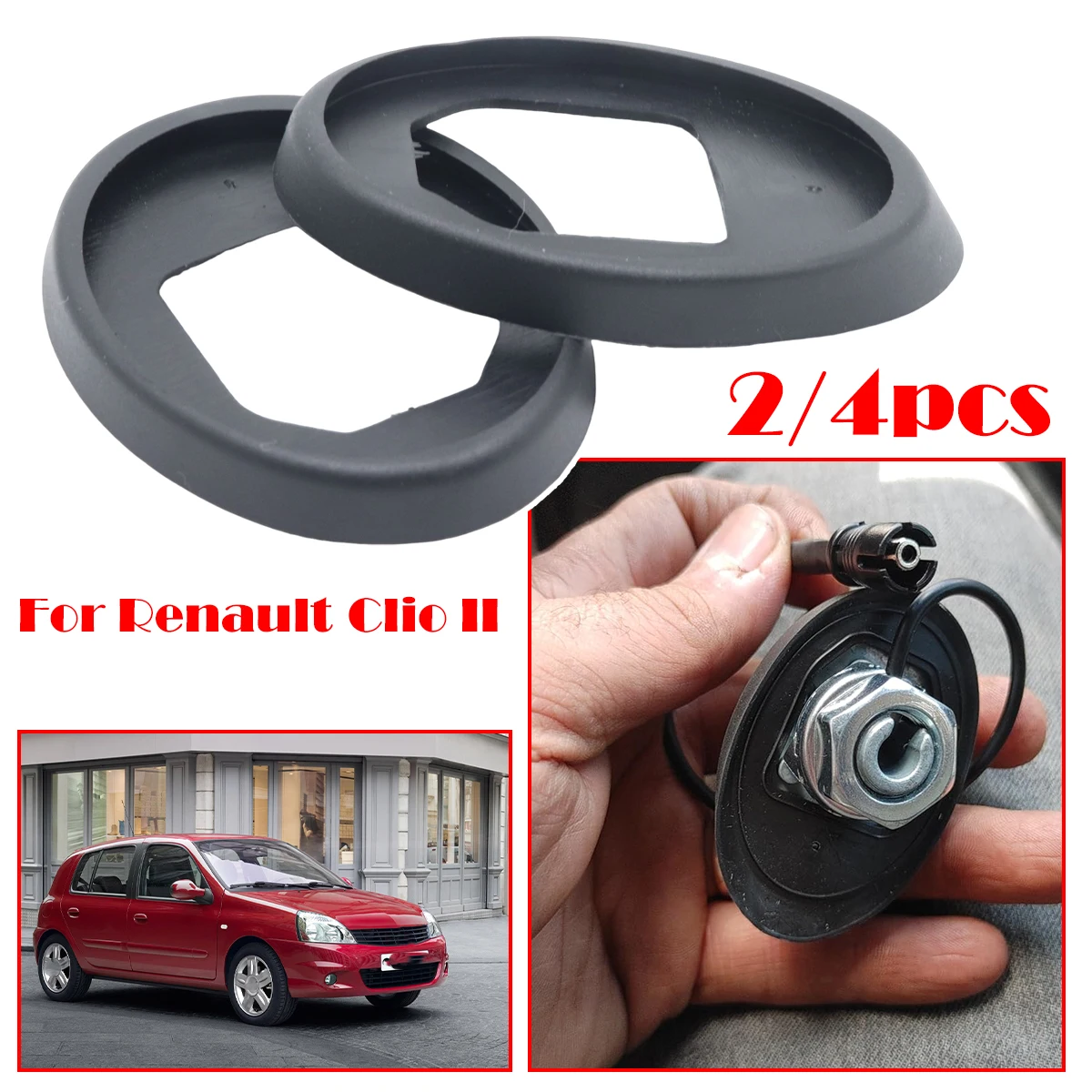 2/4pcs For Renault Clio II Toyota Yaris P15 P13 RAV 4 III A3 7M AM/FM Roof Radio Antenna Aerial Base Mast Seal Rod Pad Car part
2/4pcs For Renault Clio II Toyota Yaris P15 P13 RAV 4 III A3 7M AM/FM Roof Radio Antenna Aerial Base Mast Seal Rod Pad Car part