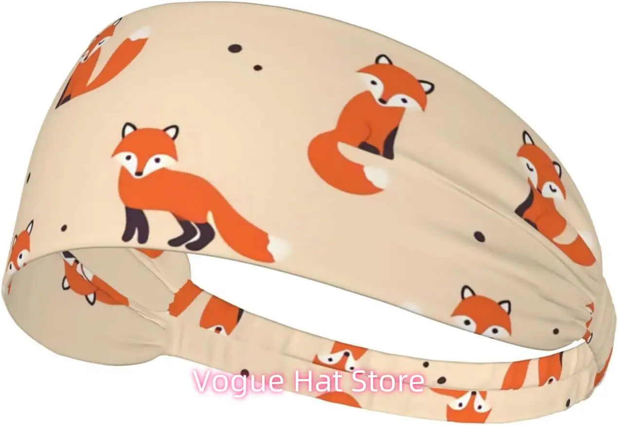 Vintage Cute Little Red Fox Workout Headbands Fashion Sports Sweatbands Yoga for Fitness Athletic Non Slip Wicking Headsca
Vintage Cute Little Red Fox Workout Headbands Fashion Sports Sweatbands Yoga for Fitness Athletic Non Slip Wicking Headsca