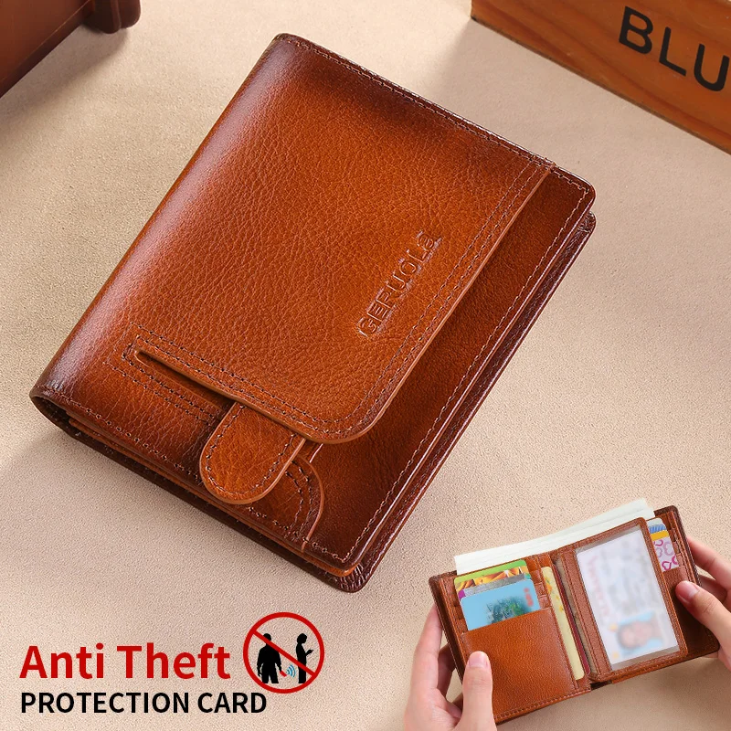 1 men's wallet with a large snap button slot and a large capacity of 17 card slots. The wallet holder layer is made of cowhide,
1 men's wallet with a large snap button slot and a large capacity of 17 card slots. The wallet holder layer is made of cowhide,