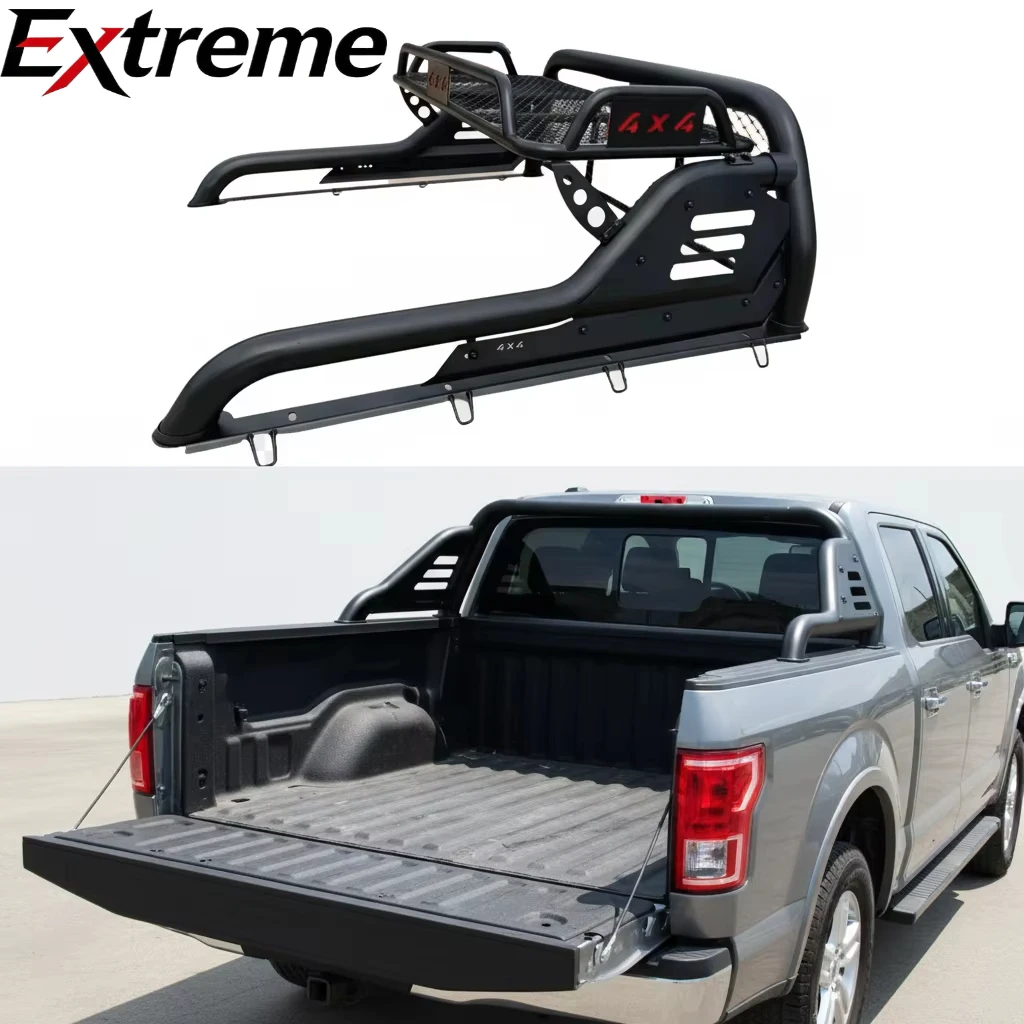 CZX Heavy Duty 4x4 Sport Pickup Truck Roll Bar Cargo Rack E-coated Black Steel Bumper Bed for NP300/F150/D-Max/BYD Shark 6 2024+
CZX Heavy Duty 4x4 Sport Pickup Truck Roll Bar Cargo Rack E-coated Black Steel Bumper Bed for NP300/F150/D-Max/BYD Shark 6 2024+