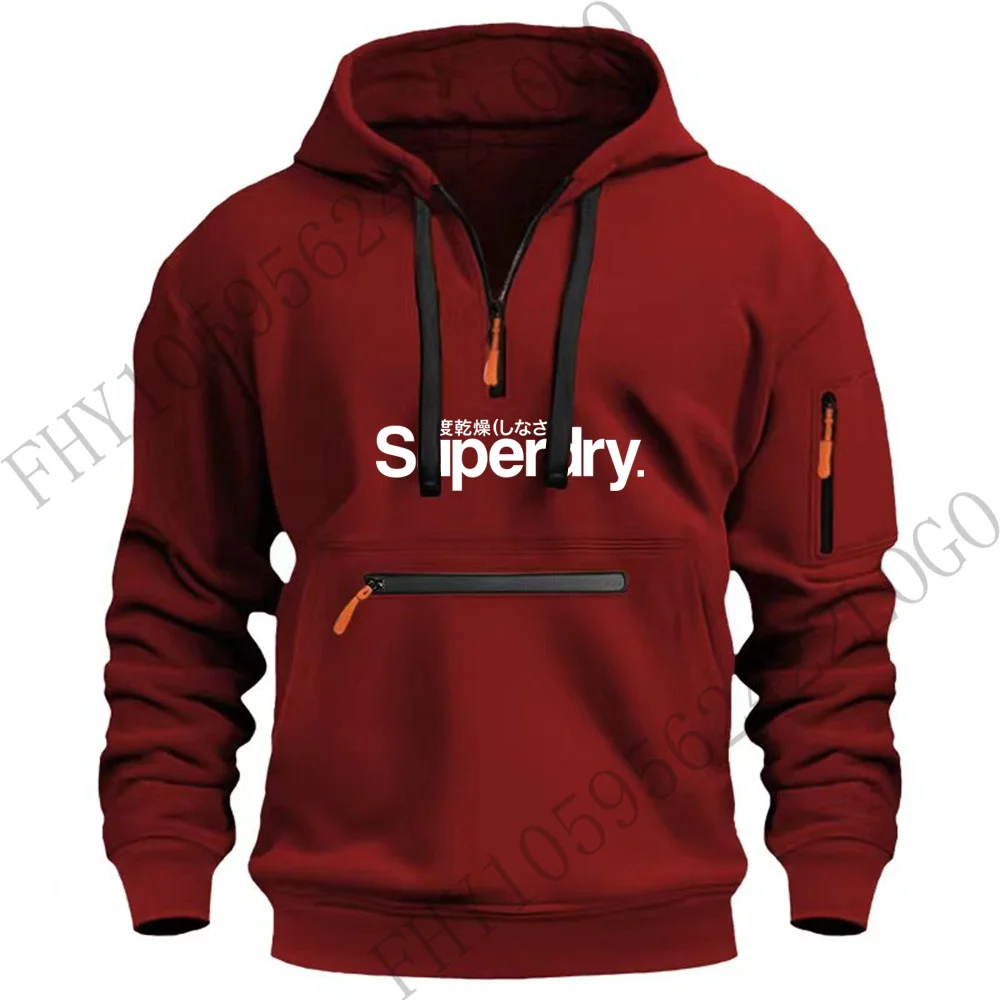 Autumn and winter men's outdoor hooded long-sleeved hoodie design multi-zipper hoodie leisure sports fitness jumper
Autumn and winter men's outdoor hooded long-sleeved hoodie design multi-zipper hoodie leisure sports fitness jumper