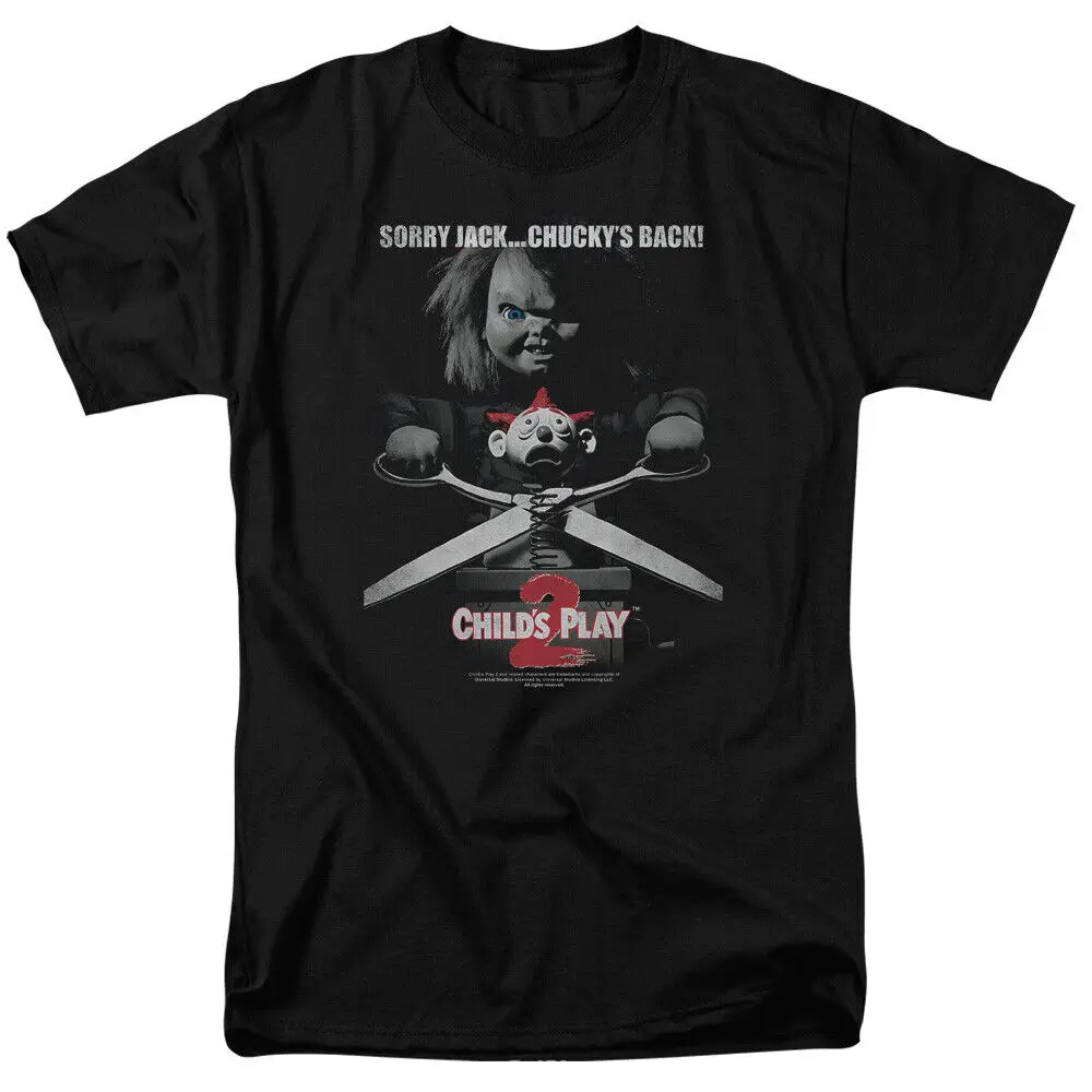 Child's Play 2 Jack Poster T Shirt Licensed Horror Movie Retro Classic Tee Black
Child's Play 2 Jack Poster T Shirt Licensed Horror Movie Retro Classic Tee Black