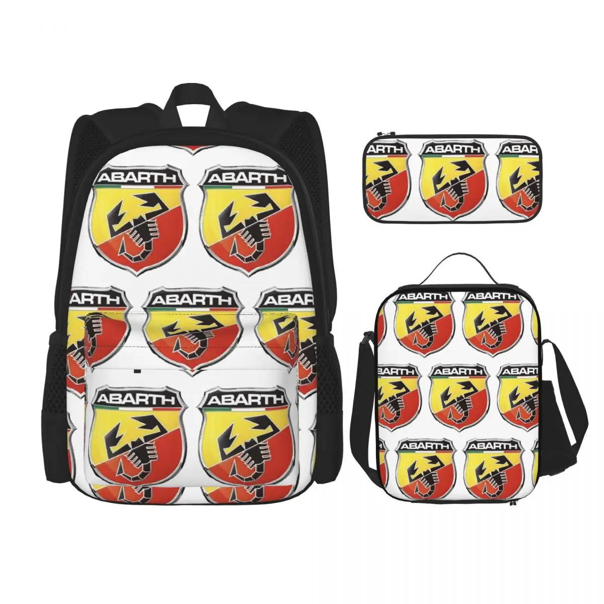Abarth C Cool Print Backpacks Kids Bookbag School Bags Rucksack Lunch Bag Pen Bag Three-Piece Set
Abarth C Cool Print Backpacks Kids Bookbag School Bags Rucksack Lunch Bag Pen Bag Three-Piece Set