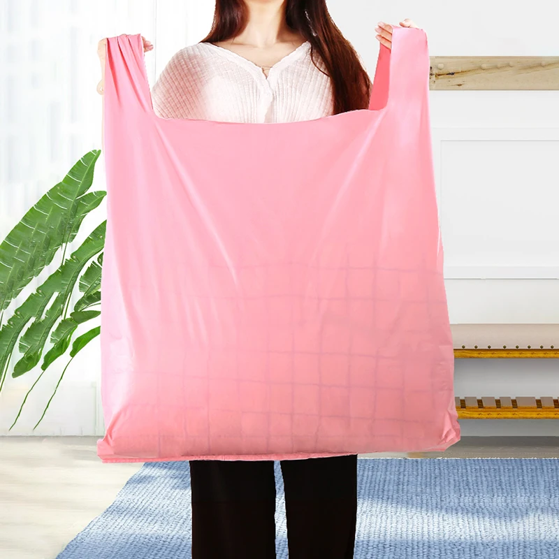 30Pcs/lot Large Plain Plastic Grocery Bags T-Shirt Bags Big Size Plastic Bags with Handles For Gifts Retail Bags Heavy Duty
30Pcs/lot Large Plain Plastic Grocery Bags T-Shirt Bags Big Size Plastic Bags with Handles For Gifts Retail Bags Heavy Duty